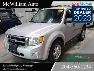 Used 2012 Ford Escape XLT 4dr for sale in Winnipeg, MB