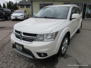 Used 2016 Dodge Journey ALL-WHEEL DRIVE R/T-EDITION 5 PASSENGER 3.6L - V6.. NAVIGATION.. POWER SUNROOF.. LEATHER.. HEATED SEATS & WHEEL.. DVD PLAYER.. for sale in Bradford, ON