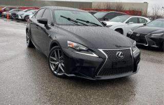Used 2016 Lexus IS 300 F SPORT-AWD-RED LEATHER-SUNROOF-CERTIFIED for sale in Toronto, ON