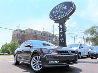 Used 2016 Volkswagen Passat 1.8 TSI Auto - Navigation System - Leather - 76KMS for sale in Burlington, ON
