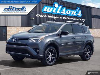 Used 2018 Toyota RAV4 Hybrid SE  AWD - Navigation, Sunroof, Heated Leather, Dual Climate Control, Blind Spot & More! for sale in Guelph, ON