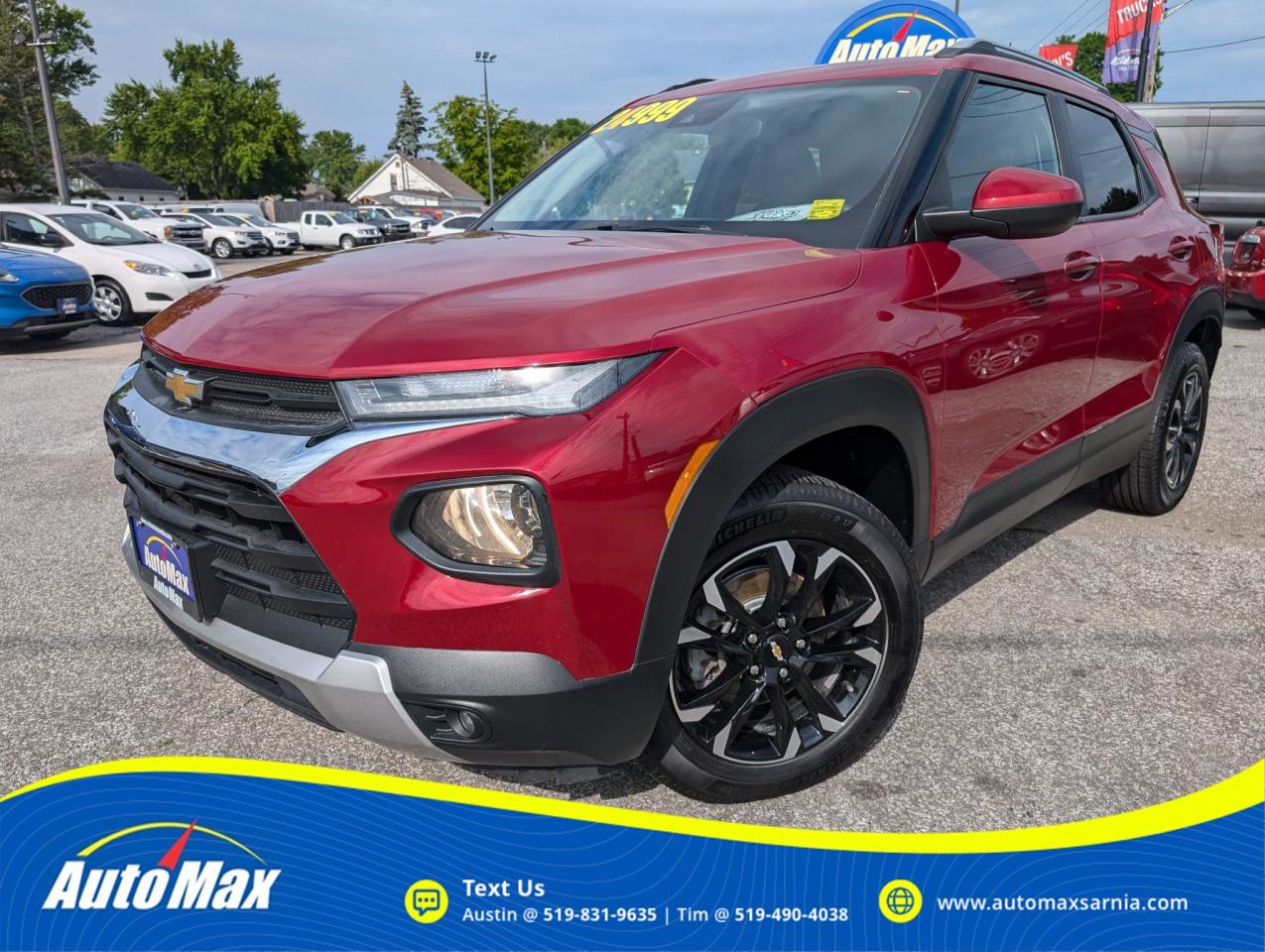 Used 2021 Chevrolet TrailBlazer LT for sale in Sarnia, ON