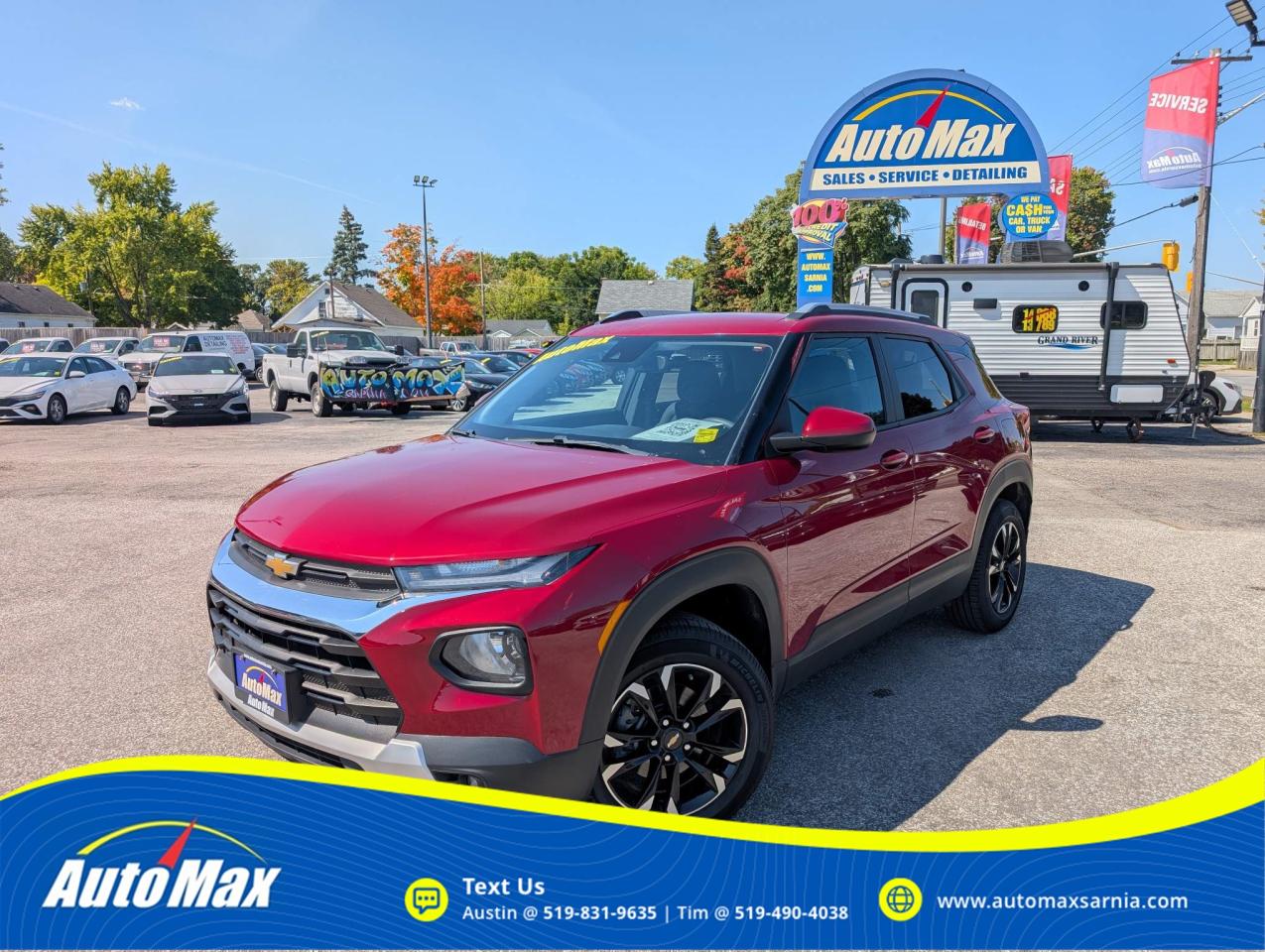 Used 2021 Chevrolet TrailBlazer LT for sale in Sarnia, ON
