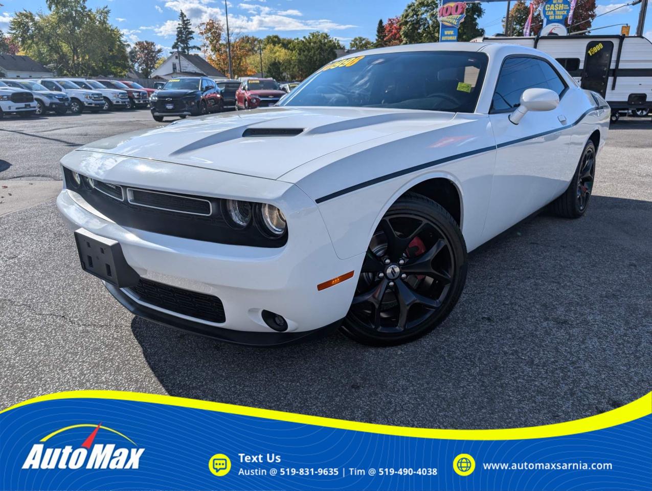 Used 2018 Dodge Challenger SXT for sale in Sarnia, ON