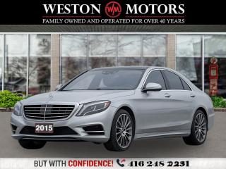 Used 2015 Mercedes-Benz S550 4MATIC AWD*LEATHER*SUNROOF*NAVI*HTD SEATS*HEATED MIRRORS! for sale in Toronto, ON