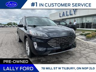 Used 2021 Ford Escape Titanium, AWD, Moonroof, Nav, One Owner!! for sale in Tilbury, ON