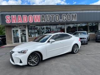 Used 2018 Lexus IS 300 AWD|LEATHER|NAVI|HTD&COOLED SEATS|SUNROOF|RCAM for sale in Welland, ON