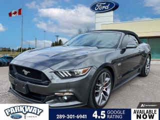 Used 2017 Ford Mustang GT Premium HEATED FRONT SEATS | LEATHER | NAVIGATION SYSTEM for sale in Waterloo, ON
