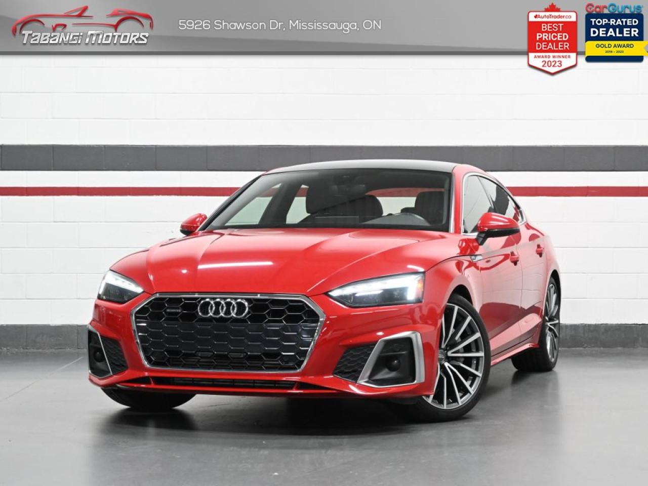 Used 2020 Audi A5 Sportback Progressiv   S-Line Digital Dash Navigation Sunroof for sale in Mississauga, ON