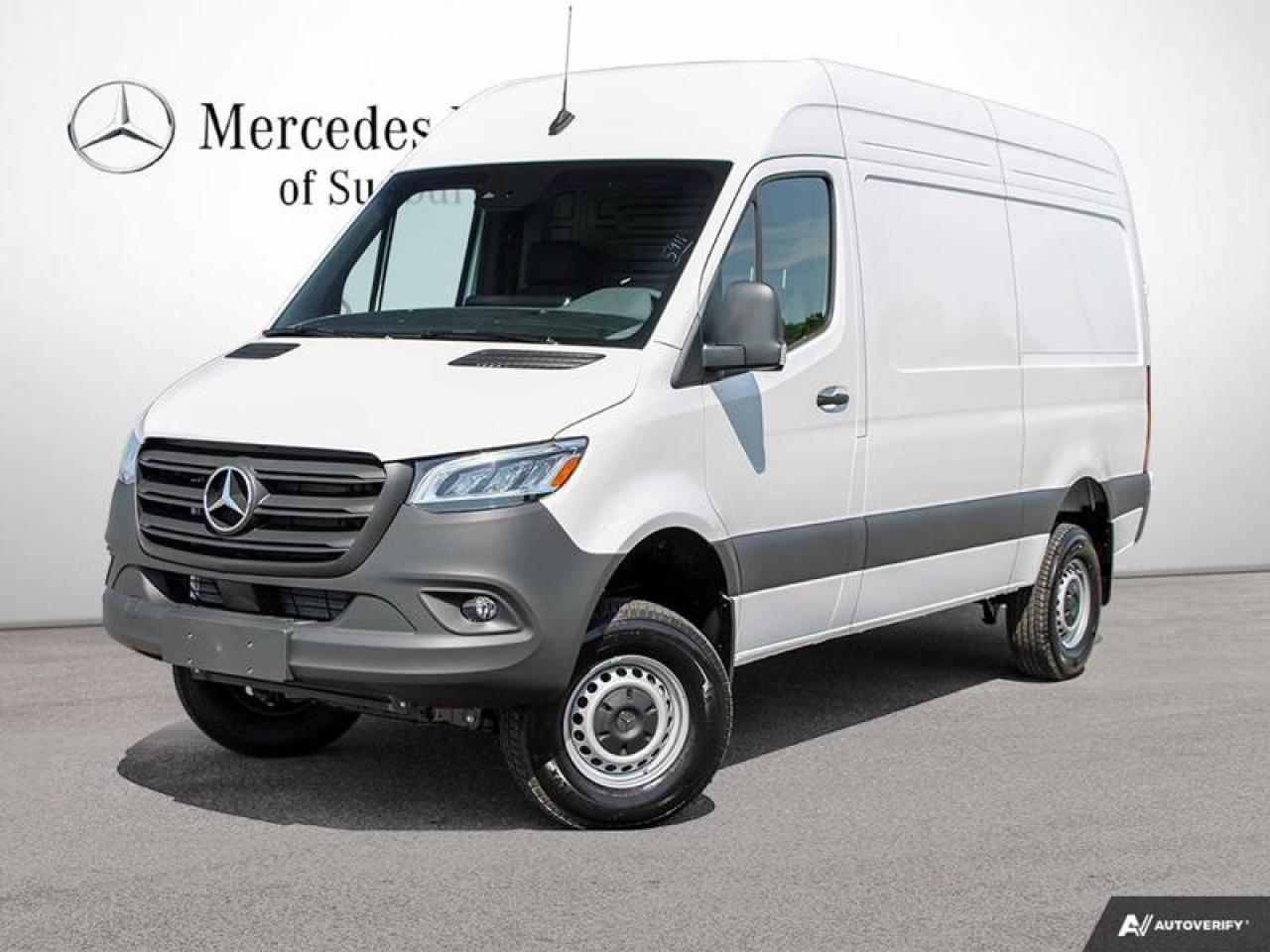 New 2024 Mercedes-Benz Sprinter Cargo Van 2500 Standard Roof I4 HO 144 4x4 for sale in Sudbury, ON