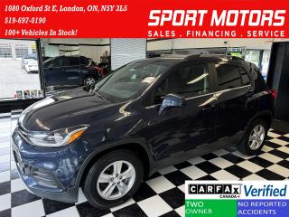Used 2018 Chevrolet Trax LT+Camera+ApplePlay+Remote Start+CLEAN CARFAX for sale in London, ON