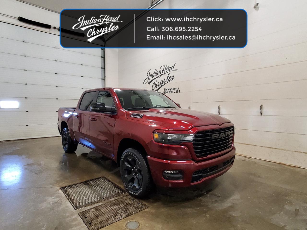 New 2025 RAM 1500 Sport - Navigation -  Apple CarPlay for sale in Indian Head, SK