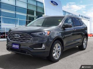 Used 2020 Ford Edge Titanium Accident Free | Low Kilometers | Cold Weather Pack for sale in Winnipeg, MB