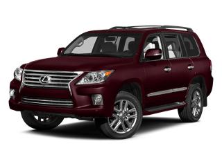 Used 2014 Lexus LX 570 4WD 4dr Local | Fresh Safety | Rare for sale in Winnipeg, MB