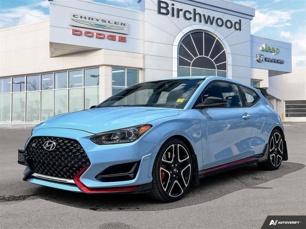 Used 2021 Hyundai Veloster N DCT 1 Owner Sport Exhaust Remote Start for Sale in Winnipeg, Manitoba