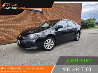 Used 2015 Toyota Corolla 4dr Sdn  LE for sale in Oakville, ON