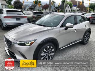Used 2022 Mazda CX-3 GT HUDS, LEATHER, ROOF, NAV, HTD. SEATS, HTD. STEE for sale in Ottawa, ON
