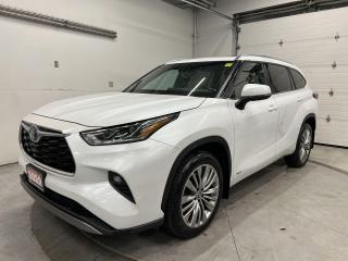 Used 2022 Toyota Highlander HYBRID PLATINUM AWD | PANO ROOF | LEATHER | 360 CAM | NAV for sale in Ottawa, ON