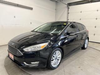 Used 2018 Ford Focus TITANIUM | SUNROOF |LEATHER |CARPLAY |JUST TRADED! for sale in Ottawa, ON