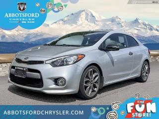 Used 2016 Kia Forte Koup SX  - Heated Seats -  Bluetooth - $75.12 /Wk for sale in Abbotsford, BC