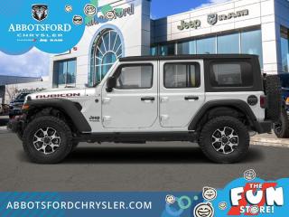 Used 2021 Jeep Wrangler Rubicon Unlimited  -  4G Wi-Fi for sale in Abbotsford, BC