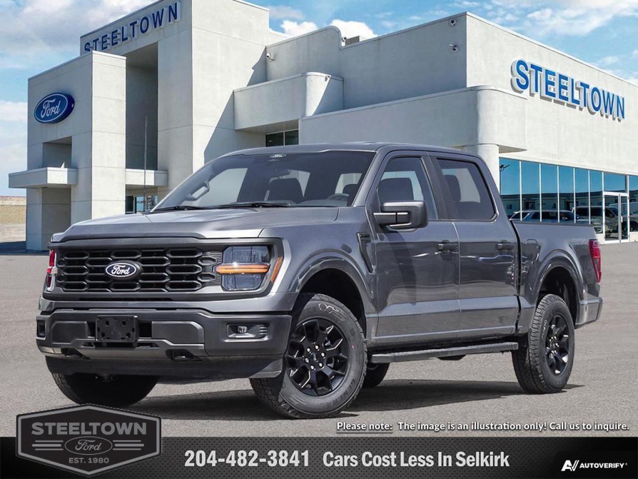 New 2024 Ford F-150 STX  - Aluminum Wheels -  Navigation for sale in Selkirk, MB