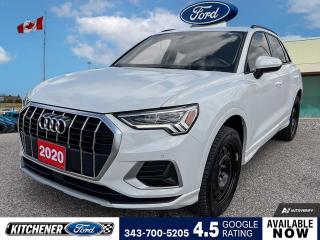 Used 2020 Audi Q3 45 Komfort LEATHER | HEATED SEATS | SUNROOF for sale in Kitchener, ON