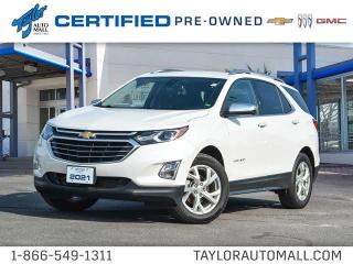 Used 2021 Chevrolet Equinox Premier- Certified - Leather Seats - $203 B/W for sale in Kingston, ON