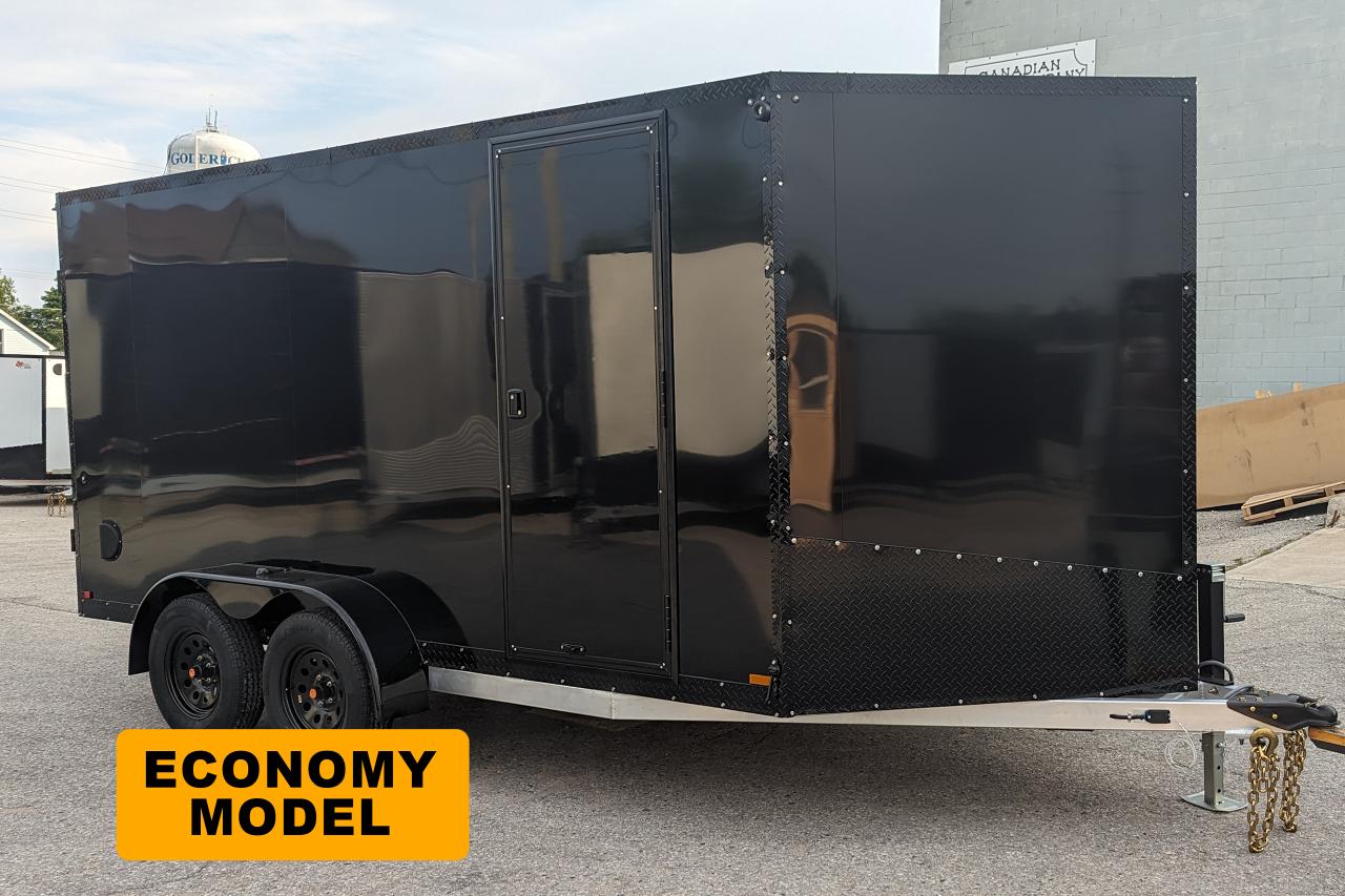 New 2024 Canadian Trailer Company 7x14 V Nose Cargo Trailer Econo model for sale in Guelph, ON