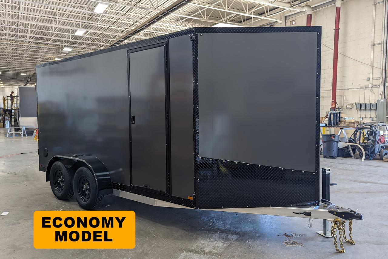 New 2024 Canadian Trailer Company 7x14 V Nose Cargo Trailer Econo model for sale in Guelph, ON