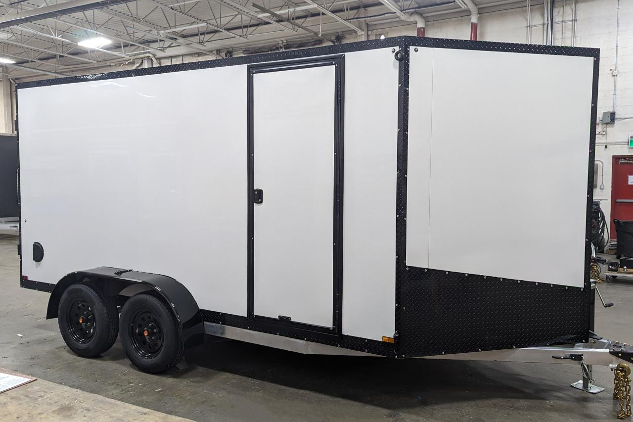 2024 Canadian Trailer Company 7x14 V Nose Cargo Trailer Econo model Photo9
