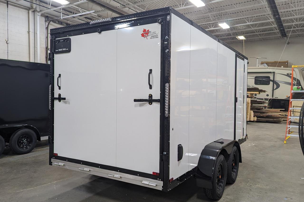 2024 Canadian Trailer Company 7x14 V Nose Cargo Trailer Econo model Photo11