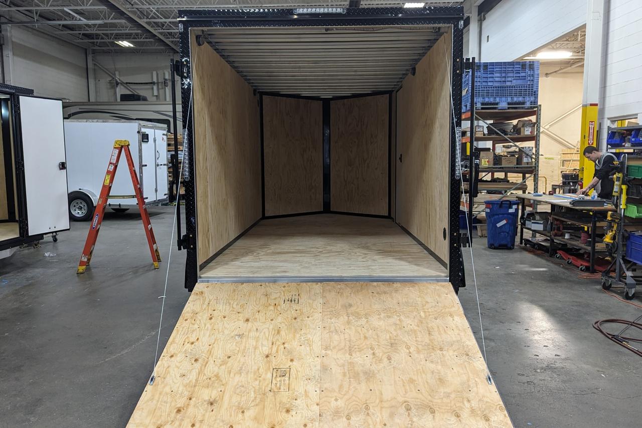 2024 Canadian Trailer Company 7x14 V Nose Cargo Trailer Econo model Photo12