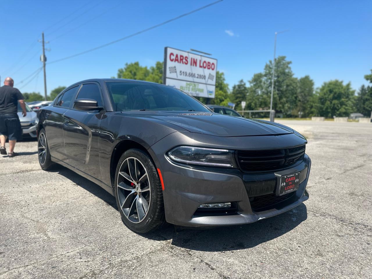 Used 2017 Dodge Charger SXT  - CERTIFIED/LEATHER/LOADED for sale in Komoka, ON