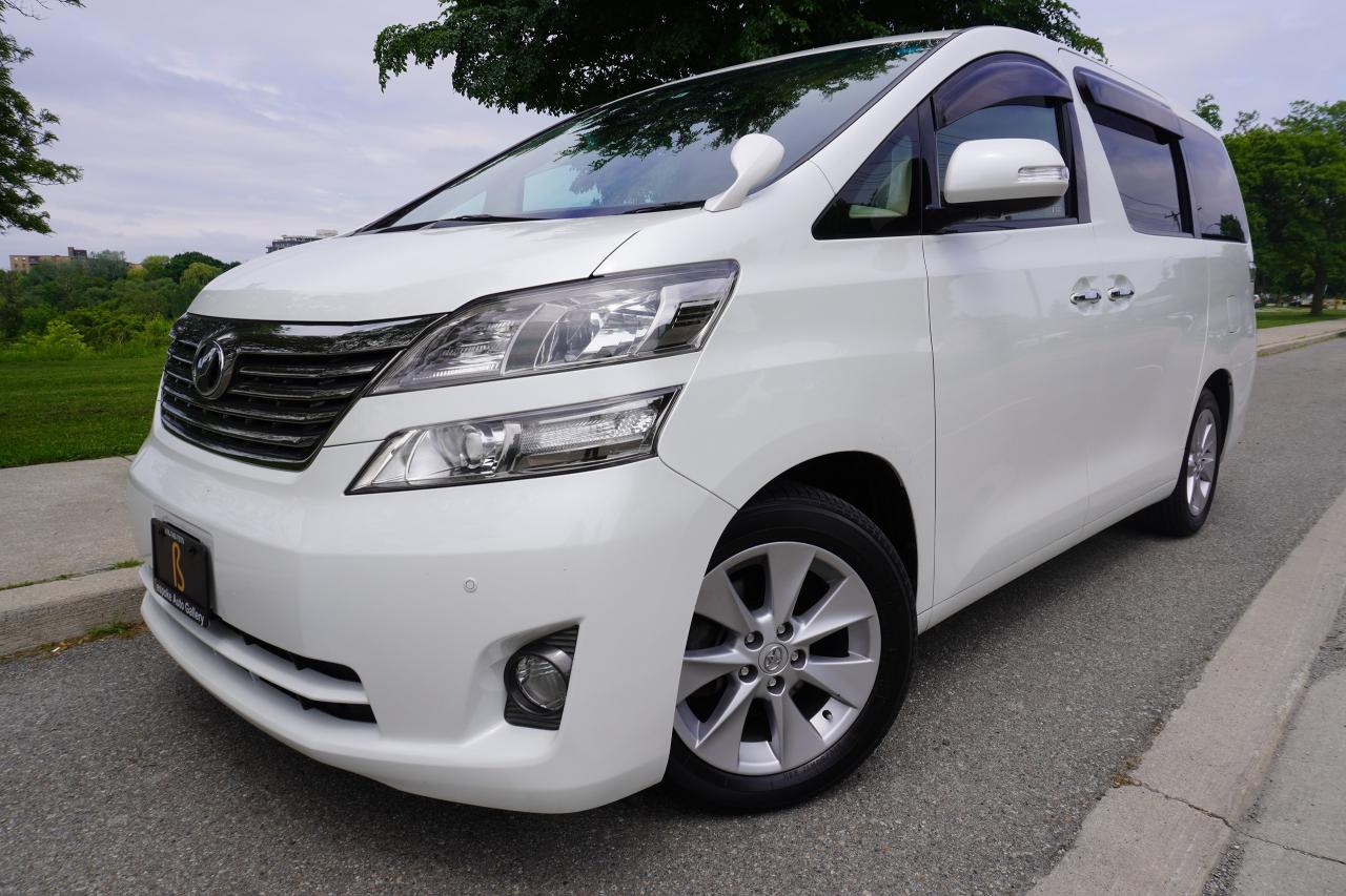 2008 Toyota Alphard VELLFIRE V6 / LEATHER / DVD / LOW KM'S/ EXECUTIVE