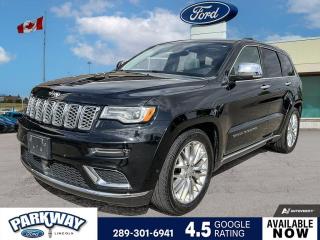 Used 2018 Jeep Grand Cherokee Summit MOONROOF | LEATHER | NAVIGATION SYSTEM for sale in Waterloo, ON