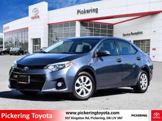 Used 2015 Toyota Corolla 4dr Sdn CVT S for sale in Pickering, ON
