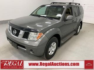 Used 2005 Nissan Pathfinder LE for sale in Calgary, AB