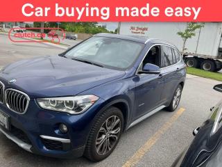 Used 2016 BMW X1 xDrive28i AWD w/ Heated Front Seats, Power Panoramic Sunroof, Heated Steering Wheel for sale in Toronto, ON