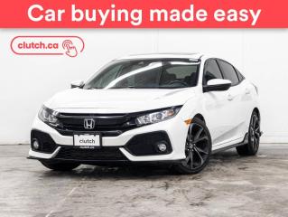 Used 2019 Honda Civic Hatchback Sport w/ Apple CarPlay & Android Auto, Adaptive Cruise Control, Heated Front Seats for sale in Toronto, ON