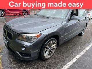 Used 2015 BMW X1 xDrive28i AWD w/ Heated Front Seats, Heated Steering Wheel, Nav for sale in Toronto, ON