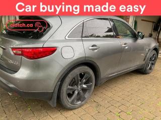 Used 2017 Infiniti QX70 AWD Sport w/ Heated & Ventilated Front Seats, Adaptive Cruise Control, Nav for sale in Toronto, ON