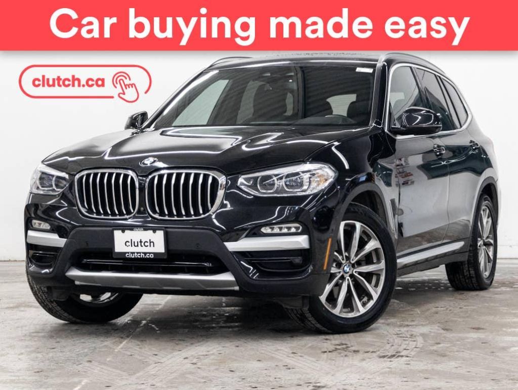Used 2019 BMW X3 xDrive30i AWD w/ Apple CarPlay, Bluetooth, 360 View Cam for Sale in Toronto, Ontario