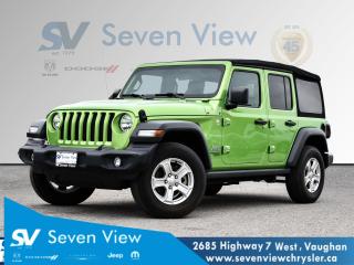 Used 2019 Jeep Wrangler Unlimited Sport 4x4 6 SPEED/ONLY 35,000 KM'S for sale in Concord, ON