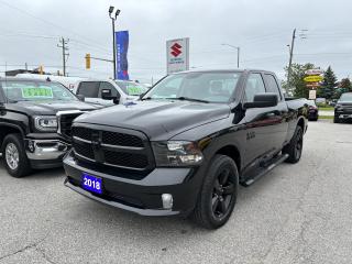 Used 2018 RAM 1500 Express 4x4 Quad Cab  ~Bluetooth ~Backup Camera for sale in Barrie, ON