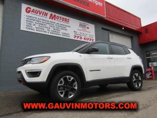 Used 2018 Jeep Compass Trailhawk 4x4, Loaded Leather Nav Great Deal! for sale in Swift Current, SK