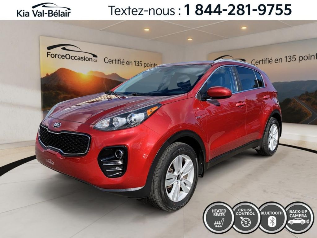 Used 2017 Kia Sportage LX AWD*CAMÉRA*SIÈGES CHAUFFANTS*BLUETOOTH* for Sale in Québec, Quebec