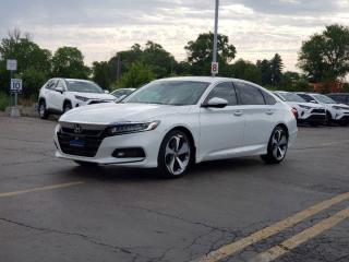 Used 2019 Honda Accord Sedan TouringNavigation, Leather, Sunroof, Heated Steering + Seats, Rear Camera, Bluetooth, & more! for sale in Guelph, ON