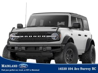 New 2024 Ford Bronco WildTrak for sale in Surrey, BC