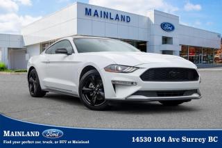 Used 2021 Ford Mustang EcoBoost Premium BC 1-OWNER, NO ACCIDENT, MANUAL, BLACK ACCENT PKG for sale in Surrey, BC